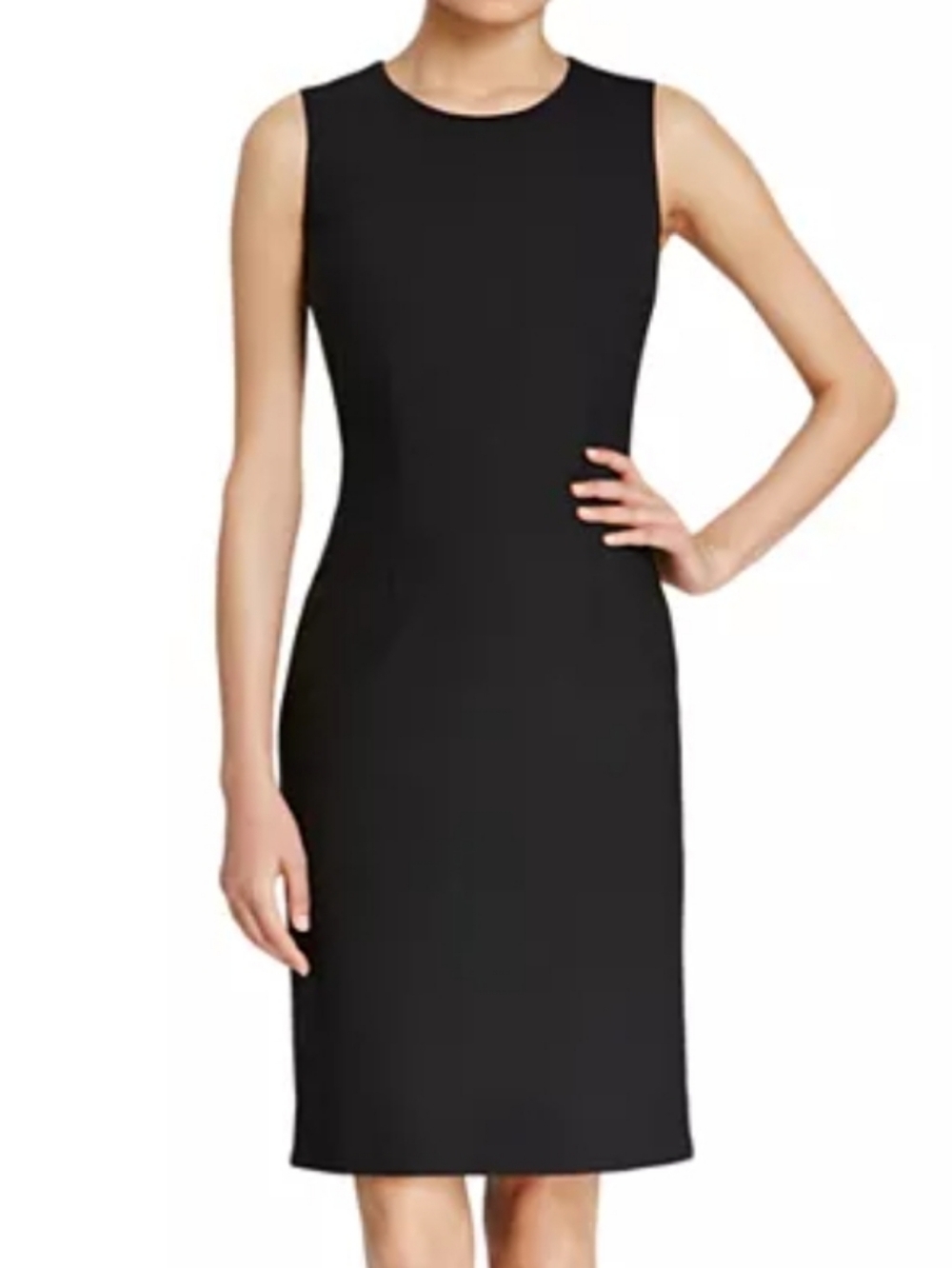 BOSS Dirusa Fundamental Sheath Dress Navy Size 0